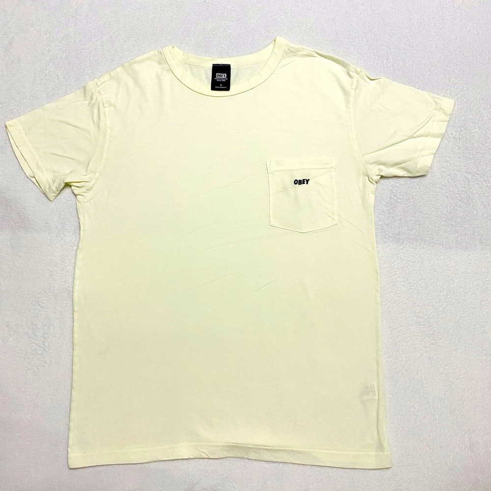 Yellow T-Shirt by OBEY - Picture 5 of 8